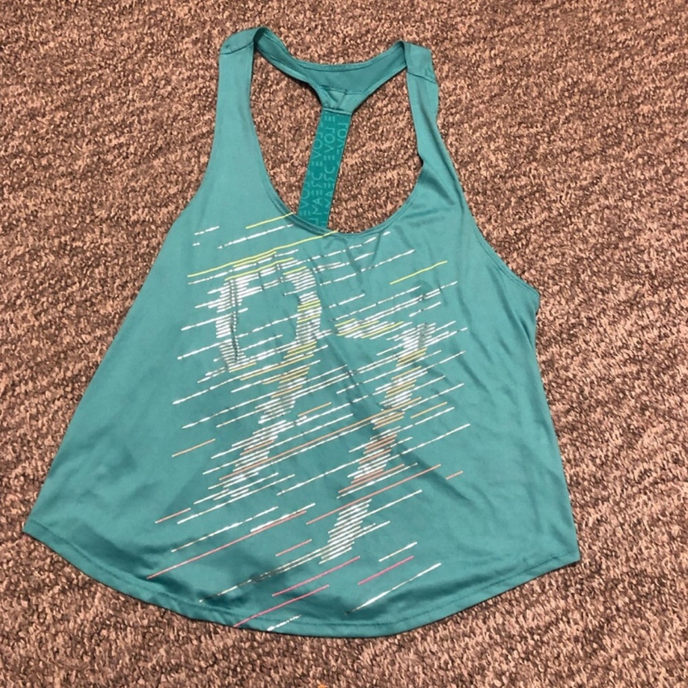 Aeropostale tank top Loose light blue Silver “97” Size Medium